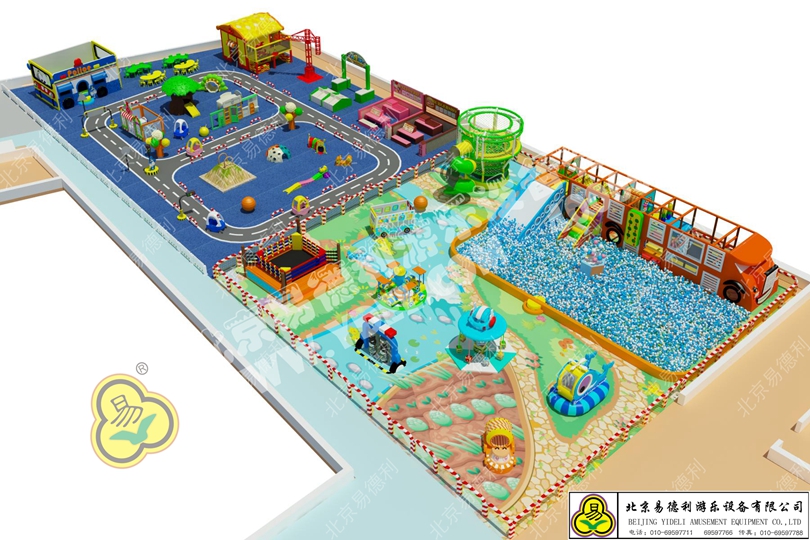 交通淘氣堡樂園設(shè)備