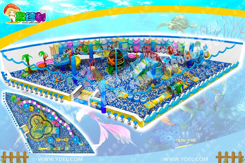 綜合闖關(guān)類兒童淘氣堡