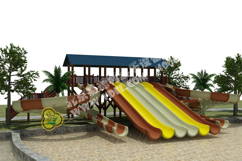 戶(hù)外多滑道水上滑梯設(shè)備