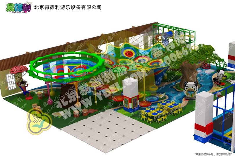叢林網繩系列淘氣堡
