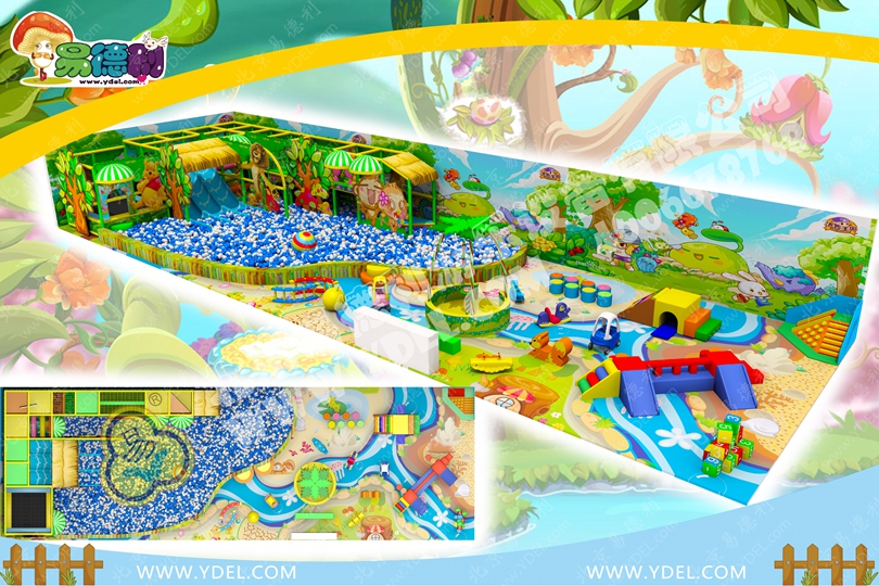 雨林系列淘氣堡設備