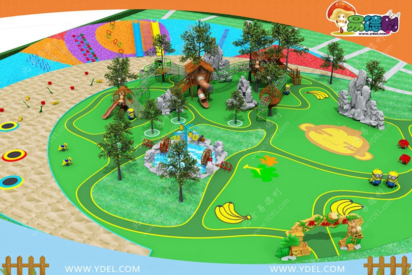 幼兒園戶(hù)外繩網(wǎng)設(shè)備組合滑梯