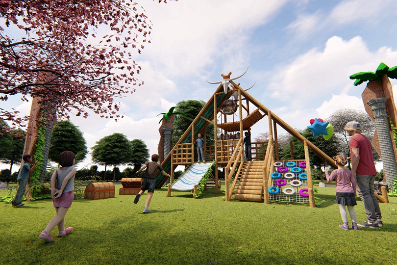 社區(qū)戶外定制游樂設(shè)施