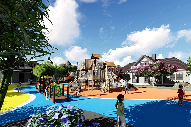 社區(qū)戶外非標(biāo)定制游樂(lè)設(shè)備