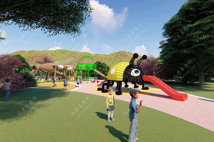 山東戶外兒童游樂(lè)園非標(biāo)定制設(shè)備